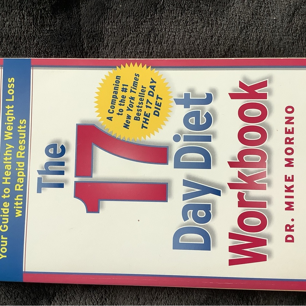 NEW The 17 Day Diet Workbook by Dr. Mike Moreno
